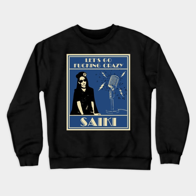 Band Maid: Let's Go Crazy Crewneck Sweatshirt by Daz Art & Designs